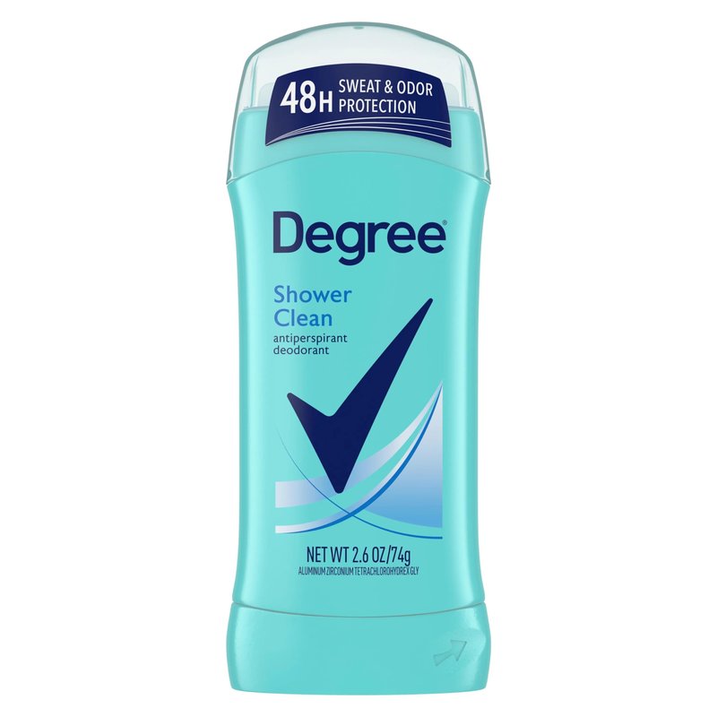 Degree Deodorant Womens Motion Sense Shower Clean, 2.6 Ounce (Pack of 3)