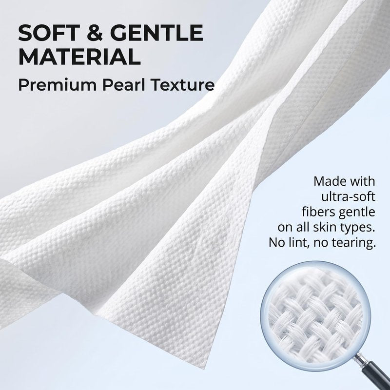 Disposable Face Towel Hot Face Towels spa hot towel for face Towels Suitable for Towel Warmers manually Soaked in Water or Towels Refills for Smart Warmer (80PCS spa Soft Towels)