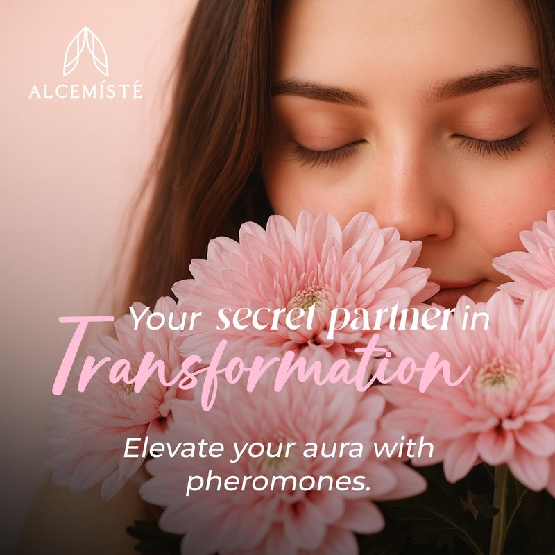 ALCEMÍSTÉ Concentrated Pheromones Perfumes For Women - Premium Enhanced Scents Feromonas Perfume Oil Cologne - Travel Size, Rollerball with Sweet, Floral, Feminine Scent 0.34 oz (10 mL)