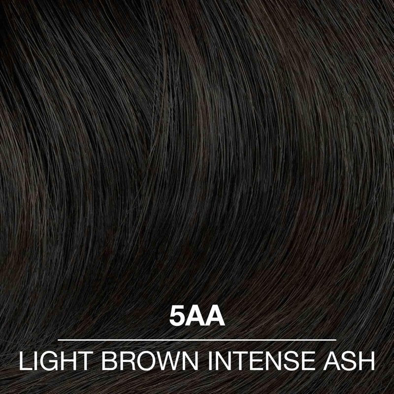 COLORCHARM Permanent Liquid Hair Color | 5AA Light Brown Intense Ash | Up to 100% Gray Coverage | 1.42 Fl Oz