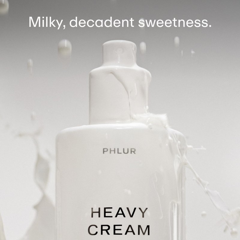PHLUR Heavy Cream Body Mist, 3 Fl Oz – Hair and Body Perfume for Women, Gourmand Vanilla Body Spray with Marshmallow, Coconut Cream & Citrus Fragrance