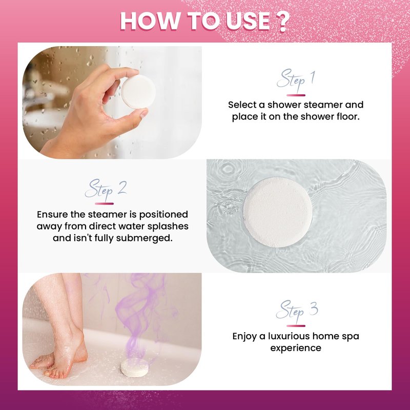 Shower Steamers Aromatherapy 8 Pack - Birthday Gifts for Women Mom Wife, Mothers Daay Gifts for Mom Wife from Daughter,Shower Bombs with Natural Essential Oils for Relaxation, Self Care Gift for Women