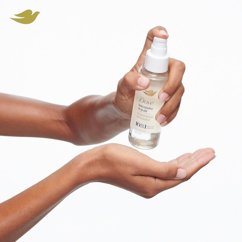 Dove Intensive Repair Amino Serum - Bio-Protein Care for Damaged Hair | 3.3 oz