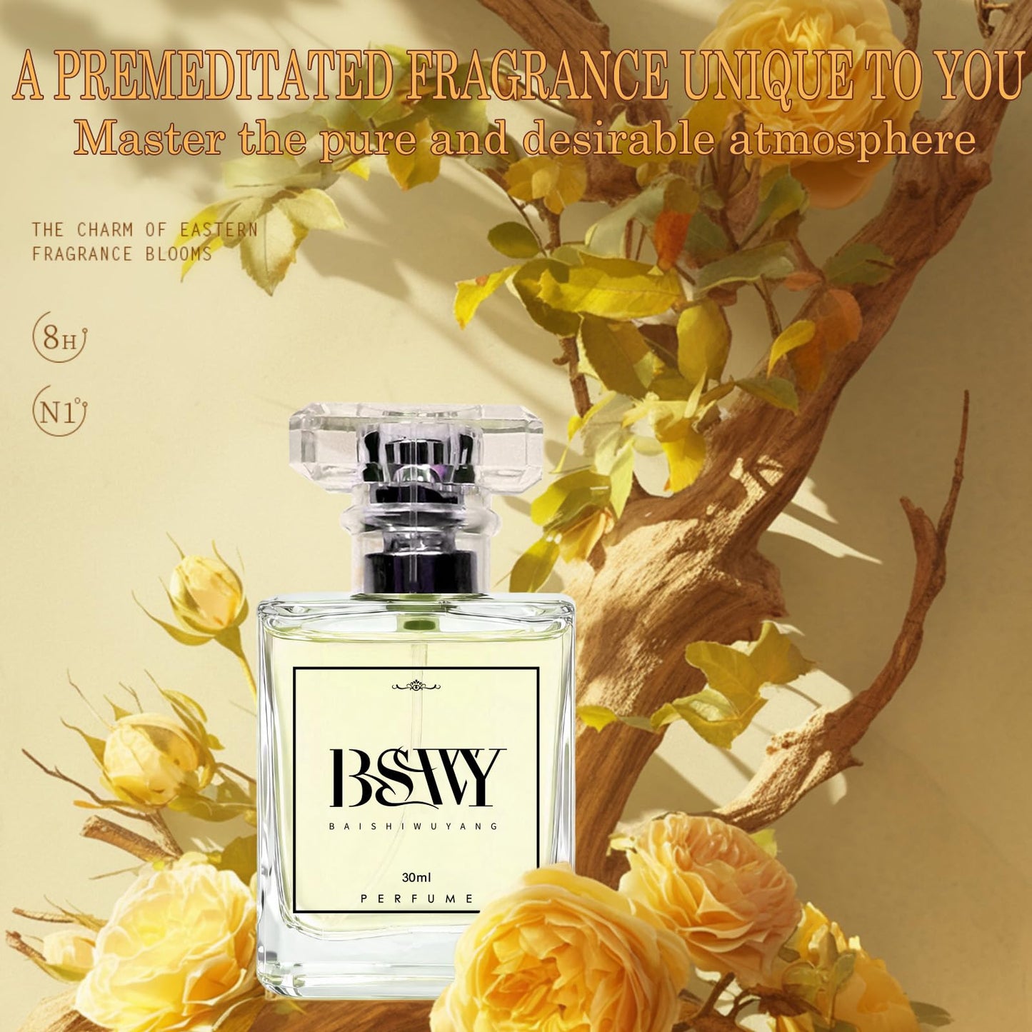 Women's Perfume, Fragrance For Women Daywear, Eau De Parfum Notes of Lemon, Rose & Musk, Long Lasting Everyday Fragrance, Travel Size - 1 Oz / 30ml