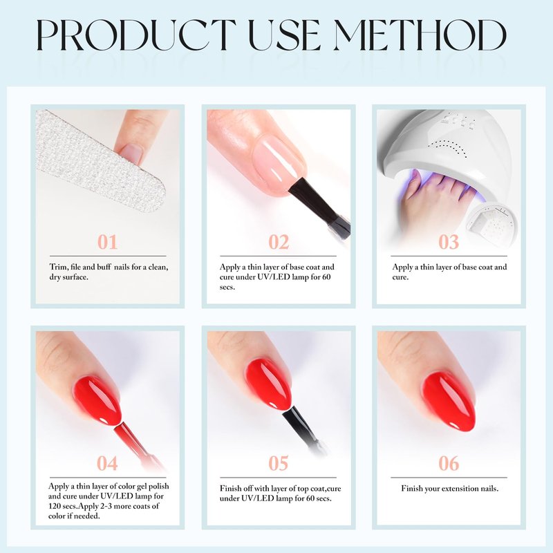 Nude Gel Polish - Double Rhythm 15ML Soak Off Nail Art for Women | Pure Sheer Finish (Nude-A1363)