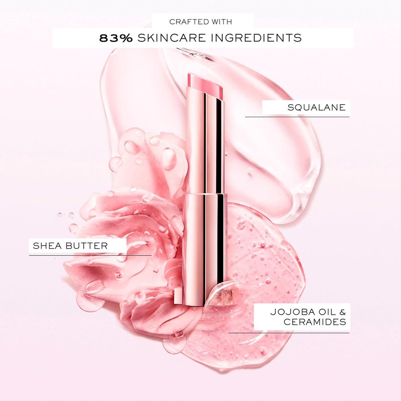 Lancôme Lip Idôle Squalane-12 Hydrating Lip Balm - 24H Moisture, Buildable Color & Instant Shine