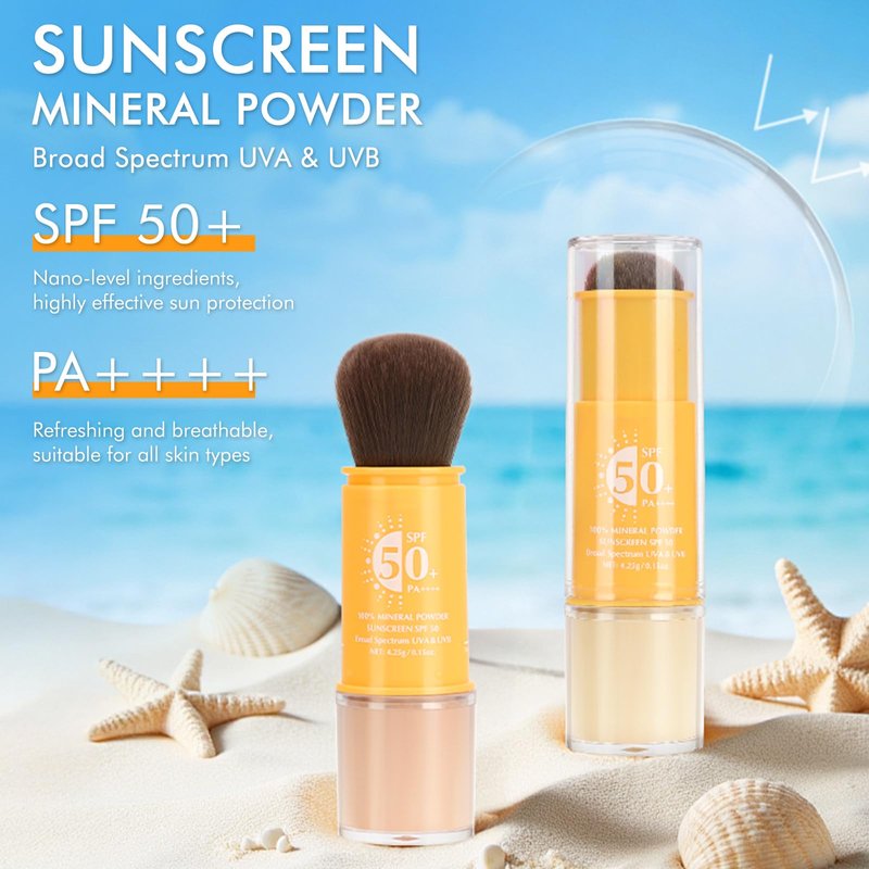 Mineral Powder Sunscreen Setting Makeup