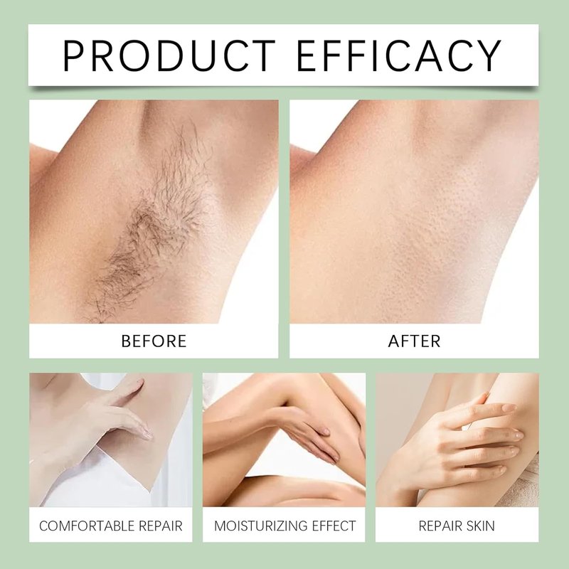 Gentle Hair Removal Cream for Women - Aromatic Skin Softening Formula | Ideal for Legs, Arms, Chest & Bikini Line (Cucumber)