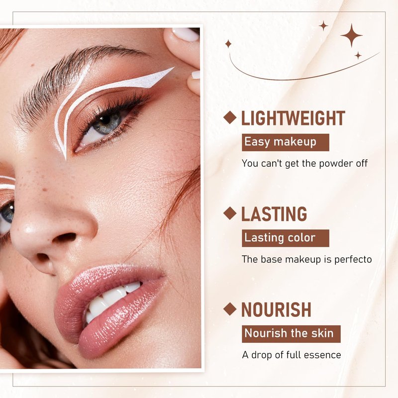 Flawless Eraser Foundation Stick,Korean Hydrating Lightweight Foundation Stick with Brush,Multi-Use Foundation Stick Makeup, Waterproof Thin and Cover Blemishes for All Skin Types (natural, 02)