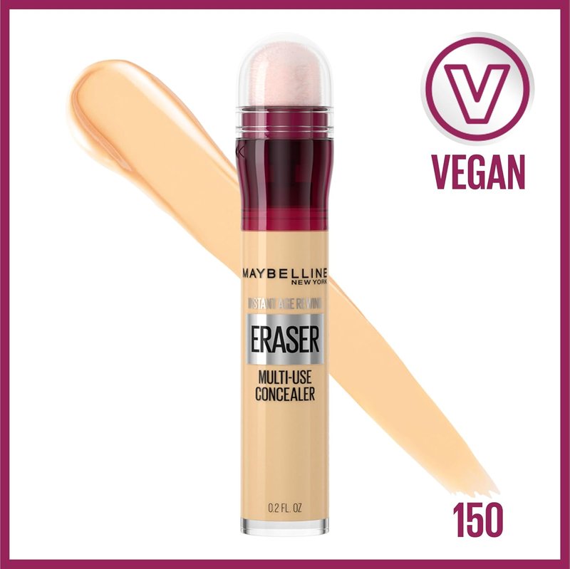 Maybelline Instant Age Rewind Eraser Concealer - Dark Circle Treatment, 150, 1 Count