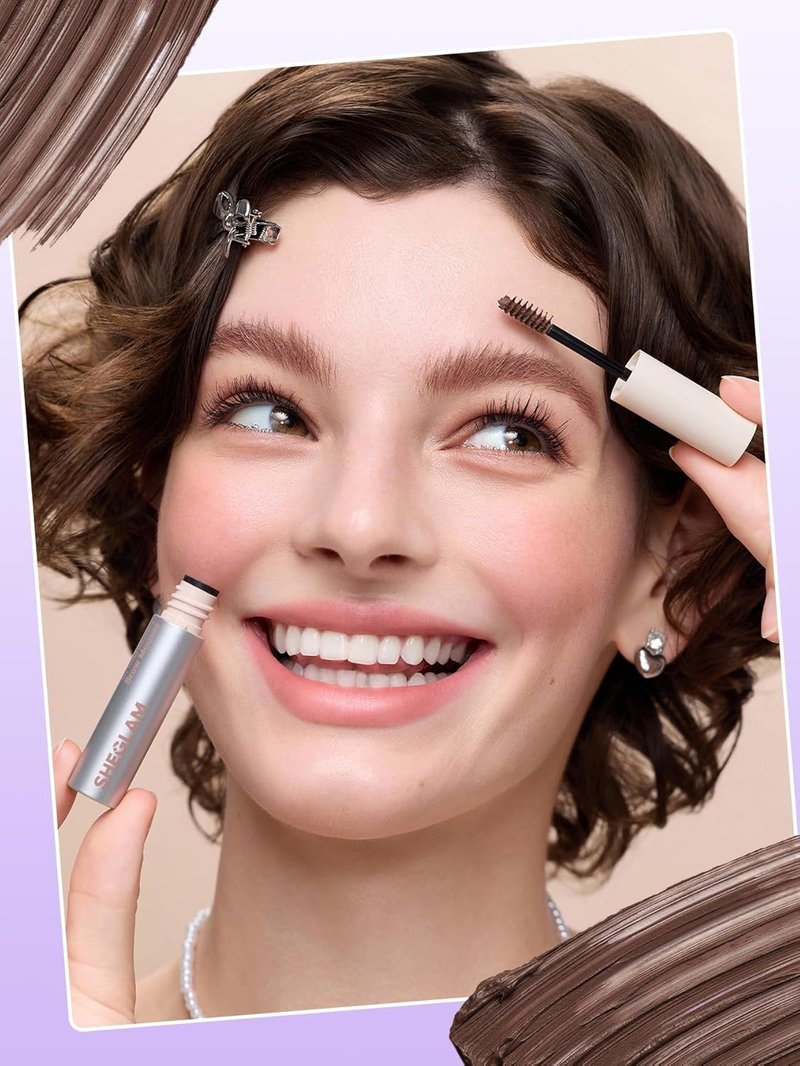 Airy Tinted Volumizing Brow Mousse - Highly Pigmented Eyebrow Gel | Auburn Shade