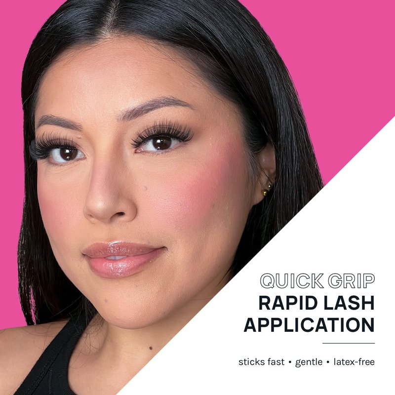 A2O Lab Ultra-Hold Brush-On Eyelash Adhesive, Clear, Waterproof, Latex-Free (1)