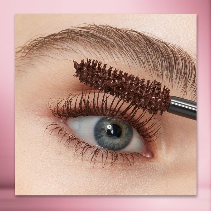 L'Oreal Paris Voluminous Lash Paradise Mascara - Intense Length & Voluptuous Volume, Latte Brown, 0.28 Fl Oz