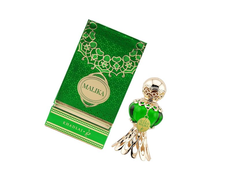 Malika Green Concentrated Perfume Oil for Women - 20ml | Long-Lasting Fragrance