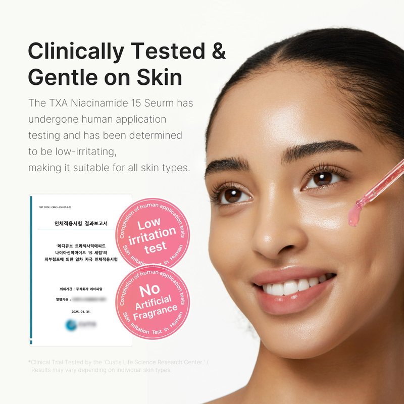 medicube TXA+Niacinamide 15% Glow Facial Serum for After Spot Care | All-in-One Daily Korean Skincare | Uneven Skin Tone, Texture, and Hydration Care | High-Potency Tranexamic Acid 5% | 1.01 fl.oz