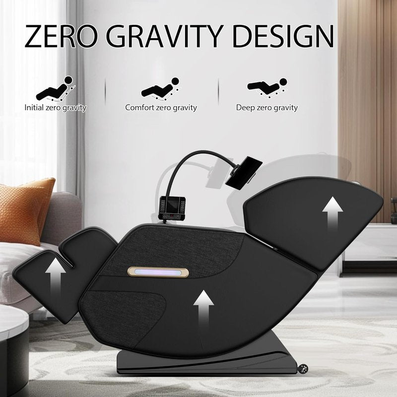 Skiennix Full Body Massage Chair - Zero Gravity Design with Airbag Massage & Heating | Touch Screen Control