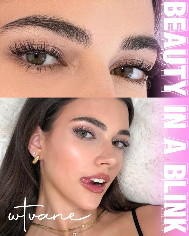Natural Lash Clusters - Venus Wispy Eyelash Extensions | Invisible Thin Band, 8-16mm DIY Individual Lashes for a Natural Look