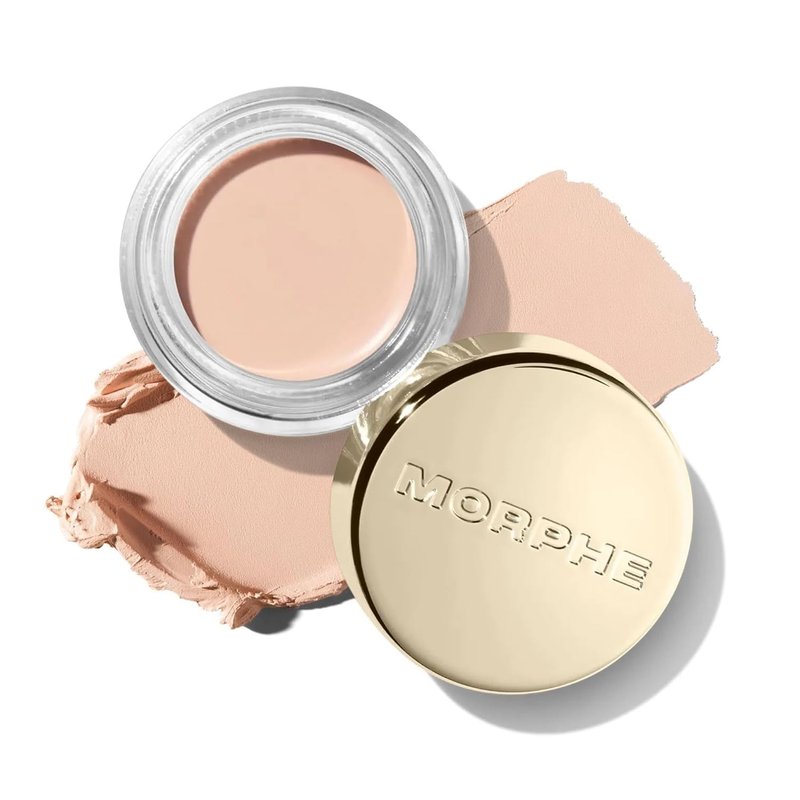 Morphe Priming Cream Eye Shadow - Cream to Powder Eyeshadow & Primer | Soft Matte Hydrating Formula - Airplay (0.11 oz)