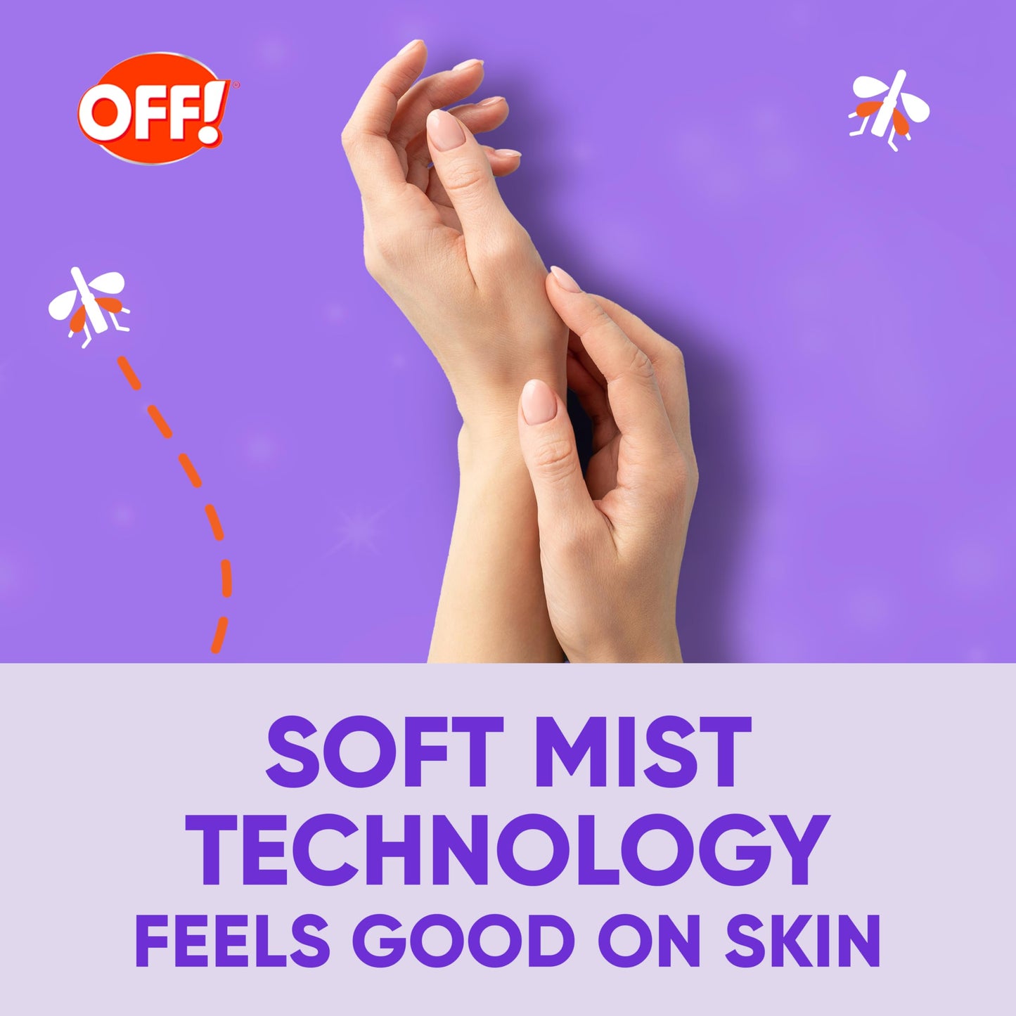 Off! Clean Feel Insect Repellent Misting Spray, Fragrance-Free Picaridin Bug Spray for Lasting DEET-Free Protection from Mosquitoes and Ticks, 6 oz, (Pack of 2)