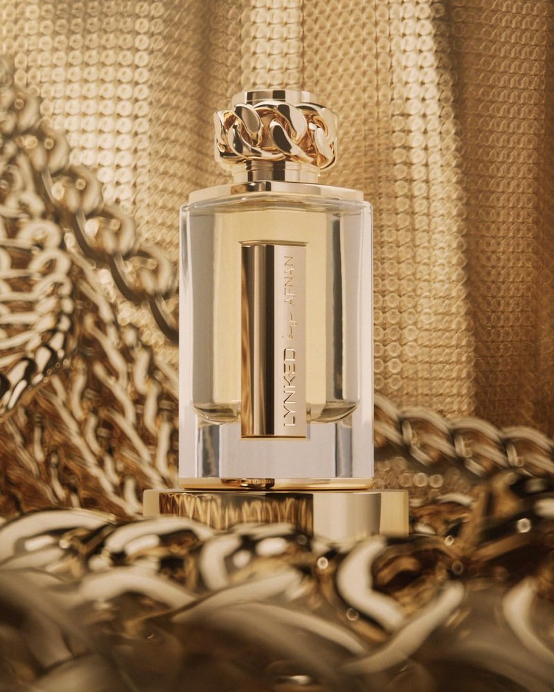 Afnan Lynked Forever (Gold) For Women Eau De Parfum, 3.4 Fl. Oz