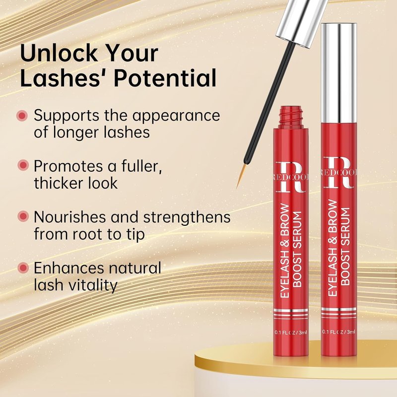 Skiennix Lash Serum - Natural Vegan Eyelash Growth Treatment for Longer, Thicker Lashes | 3ml