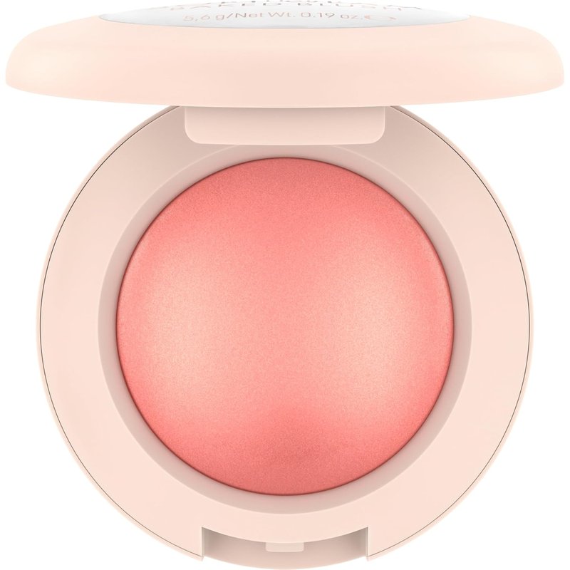 Catrice Soft Glam Baked Blush | Luminous, Lightweight Powder for Buildable Color | Vegan & Cruelty Free (010 | On Cloud Pink)