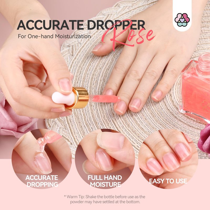 SAVILAND Cuticle Oil Vitamin E: 40ml Rosehip Nail Growth Oil Jojoba Mineral Nail Oil Plant-based Cuticle Oil For Nails Ultra Nourishing Repairing