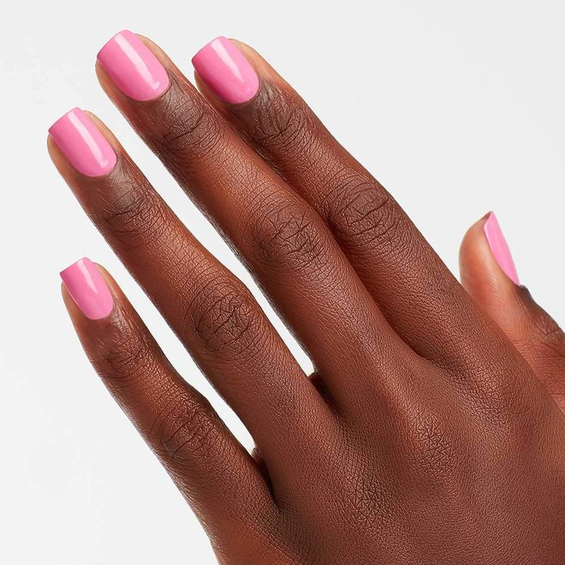 OPI Nail Lacquer Two-Timing the Zones | Opaque Bright Pink Crème Chip Resistant Nail Polish | Fiji Collection