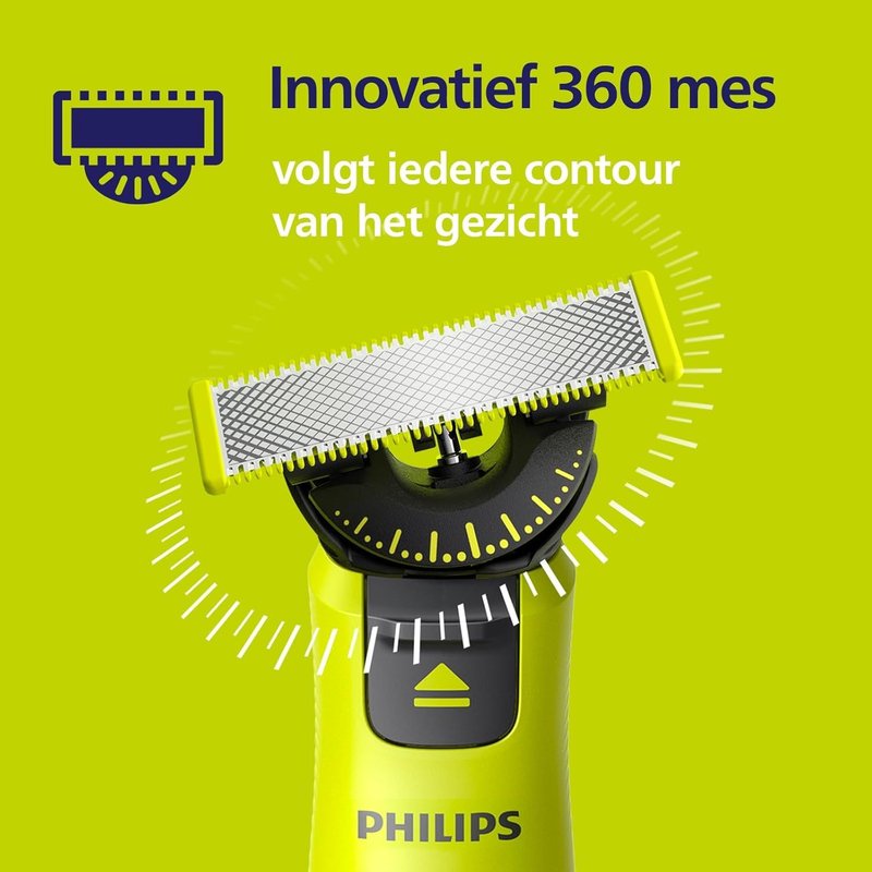 Philips OneBlade 360 Replacement Blades - 3 Pack for Electric Shaver & Trimmer | Model QP430/60