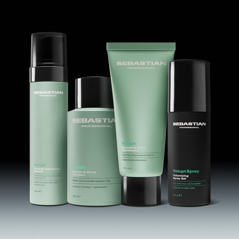 Sebastian Professional Volupt Thickefy Volumizing Mousse | Flexible Hold Styling | Thickens & Conditions Fine Hair | 6.4 fl oz | Packaging May Vary
