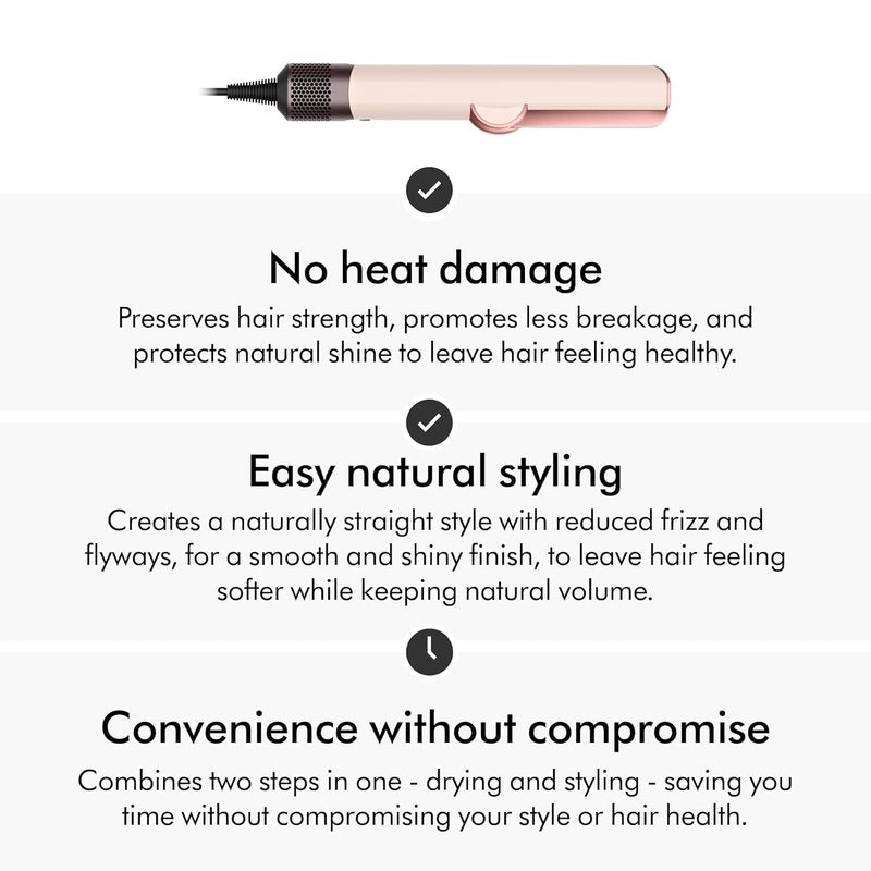 Dyson Airstrait™ Straightener - Wet to Dry Hair Styling Tool | No Heat Damage for All Hair Types