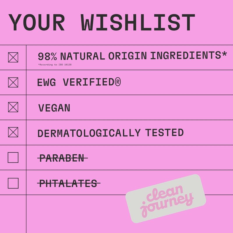 Body Wash - EWG Verified Shower Gel with Niacinamide & Glycerin | Vegan Intense Moisture, Tropical Tango, 12 Fl Oz