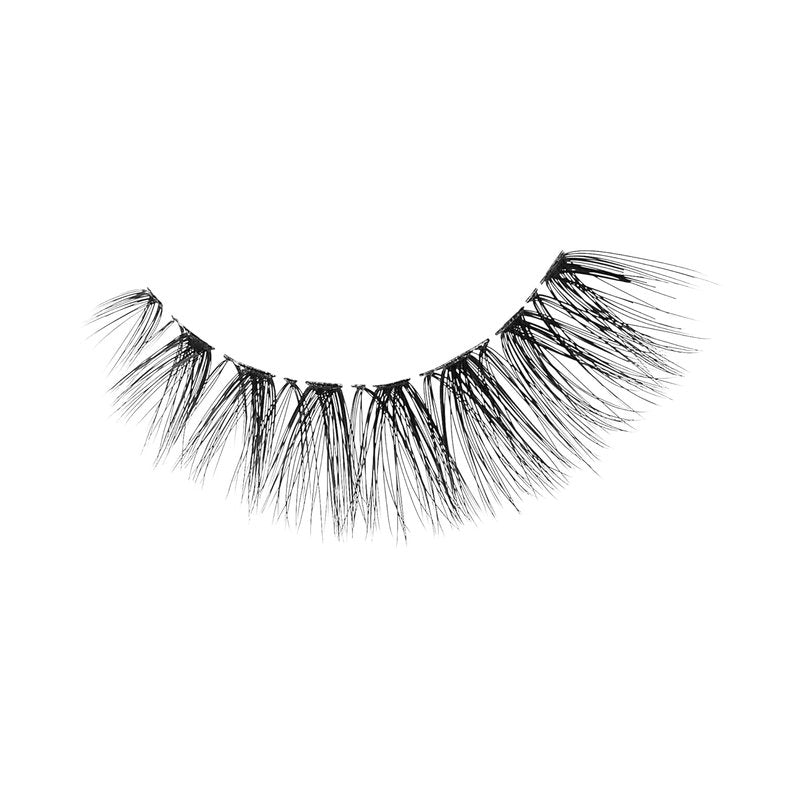 KISS False Eyelashes Multipack - 'Bare Affair' 12mm | Superfine Band, Reusable & Comfortable Strip Lashes (4 Pairs)