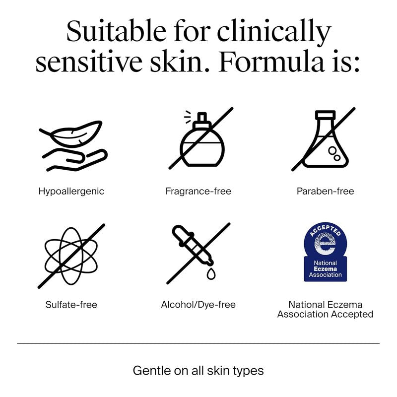 Neutrogena Ultra Gentle Foaming Facial Cleanser - Fragrance-Free Hydrating Face Wash for Sensitive Skin | 16 Fl Oz
