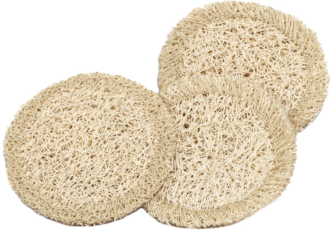 Peruvian Loofah Facial Disks - 9 Pack