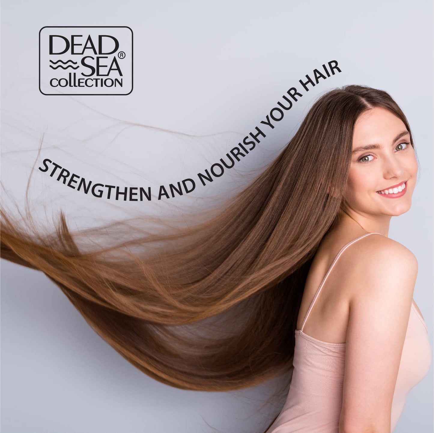 Dead Sea Collection Shampoo and Conditioner Set with Keratin – Hydrating Softening Hair Products with Dead Sea Minerals for All Hair Types – Set of 2 Bottles (33.8 & 30.6 Fl. Oz.)