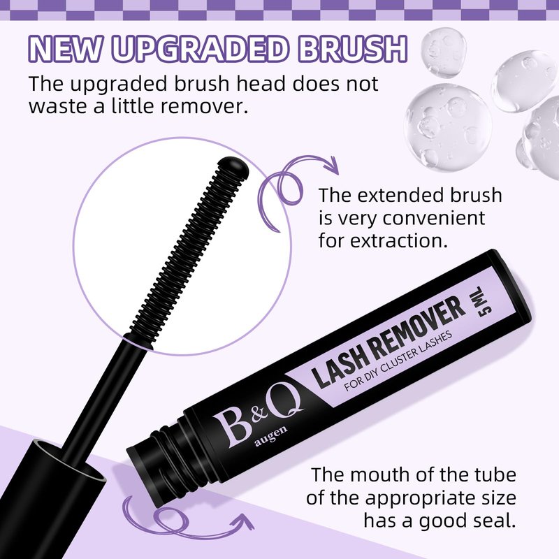 B&Q Manga Lash Clusters Kit DIY Eyelash Clusters at Home with 72H Waterproof Bond and Seal 0.05mm Ultra-Thin Band Wispy Spiky Anime Lashes for Daily & Party, 8-18mm Lash Extensions(KIT-Anime 01)