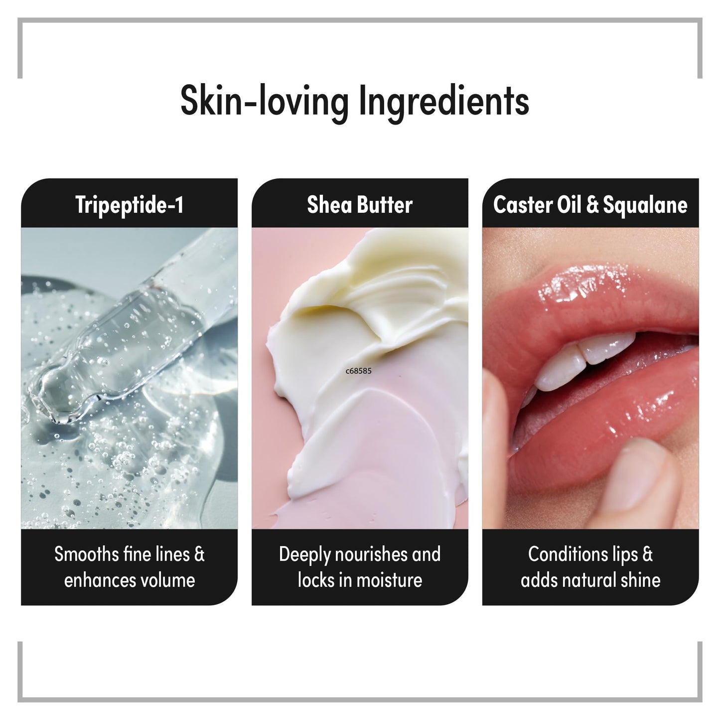 KISS NEW YORK Peptide Lip Treatment, Hydrating & Non-Sticky Plumping Balm, Shea Butter, Castor Oil & Squalane Reduces Look of Fine Lines, Softer & Fuller Lips with Cooling Metal Tip (Mint Clear)