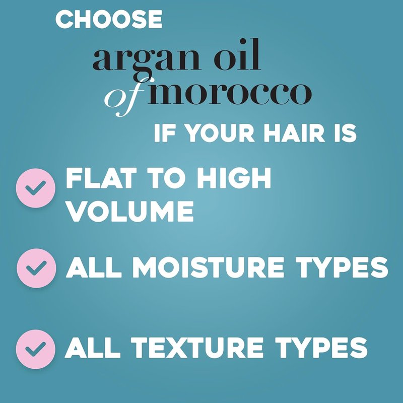 OGX Renewing Argan Oil of Morocco Shampoo - Damage Repairing & Strengthening Formula | Paraben-Free, 13 fl. Oz (Pack of 2)