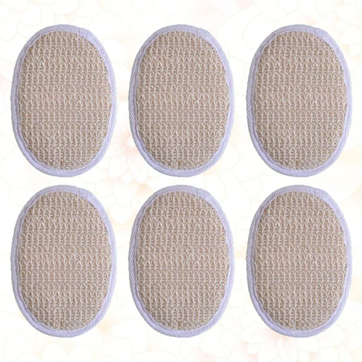 Healifty Disposable Loofah Exfoliating Shower Towel 10-Pack Soft Bath Brush Pads for Home Dorm Spa Body Scrub