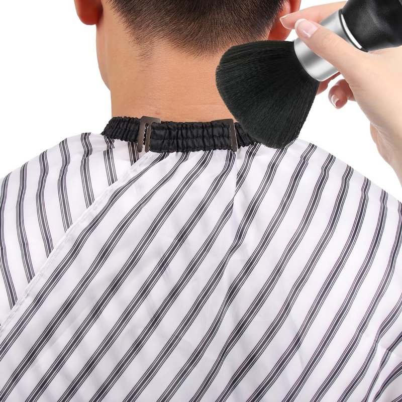 Large Neck Duster Brush Professional Barber Neck Duster Brush Soft Barber Face Cleaning Hairbrush Nylon Hair Cutting Kits Barber Accessories Cleaning Supplies