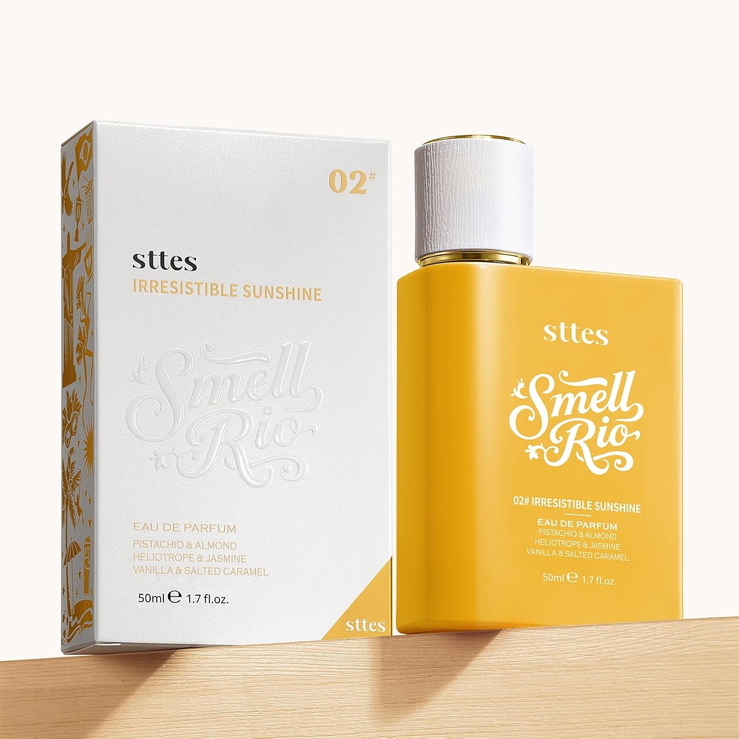 Sttes Smell Rio Perfume for Women - Long-Lasting Eau de Parfum | Irresistible Sunshine 02, 50ml