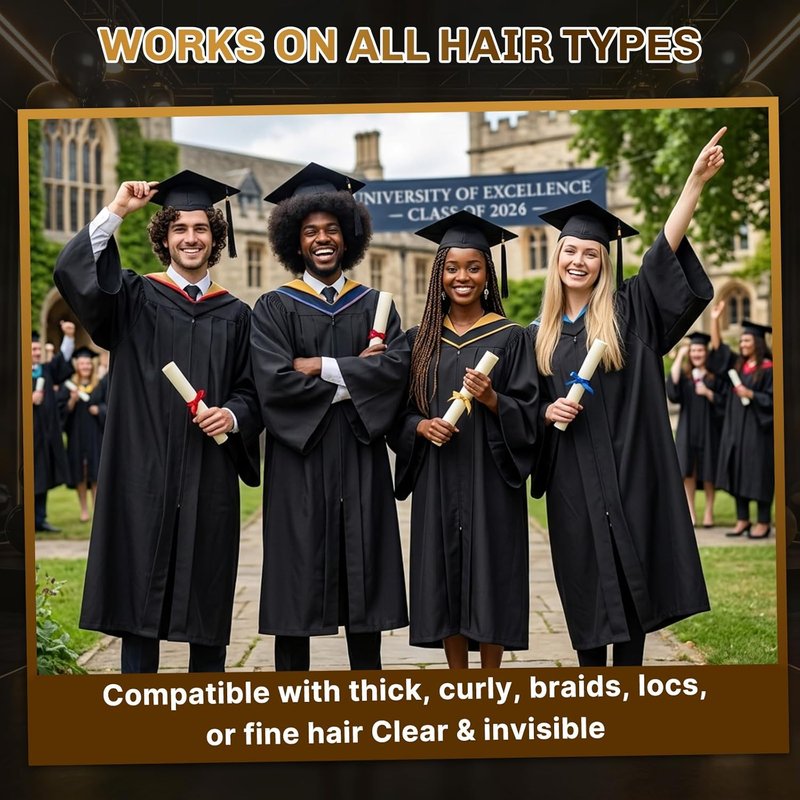 Graduation Cap Headband | 2026 Class Photo-Ready Hat Accessory for Women