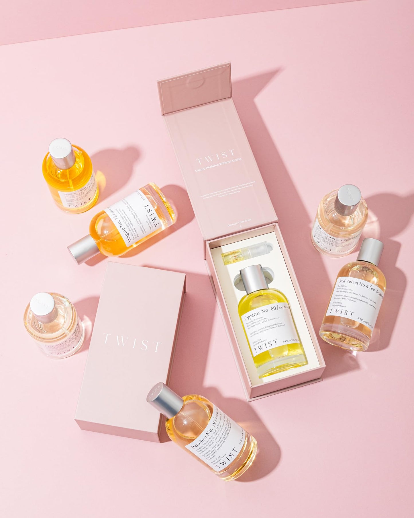 Twist Rio De Janeiro No. 95 Inspired by S. D. Janeiro's 62 Pistachio & Salted Caramel, Long Lasting Perfume For Women, Paraben Free, Vegan, Clean Ingredients, Fragrance - Spray 100 ml | 3.4 fl. oz.