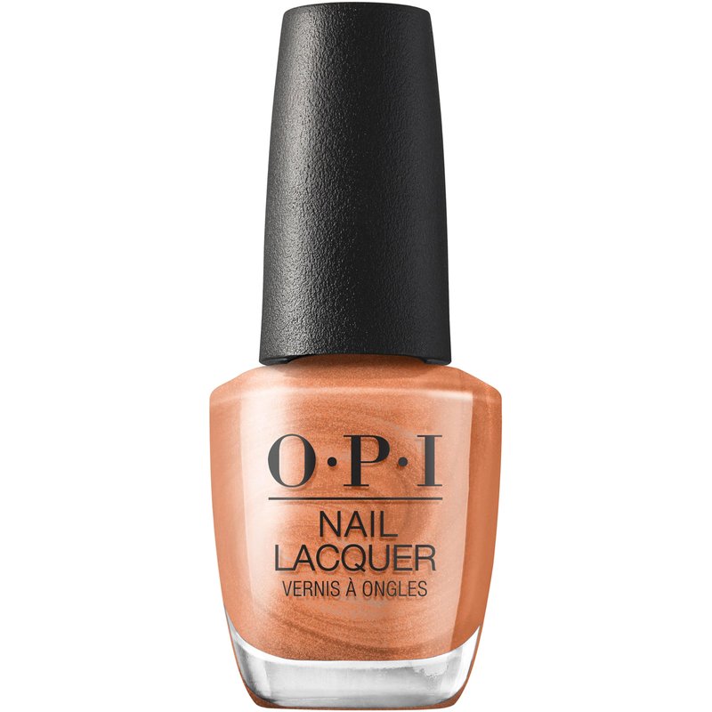 OPI Nail Lacquer Goodie as Gold | Opaque Golden Shimmer Chip Resistant Nail Polish | Amazon Exclusive | Holiday Shades 2025