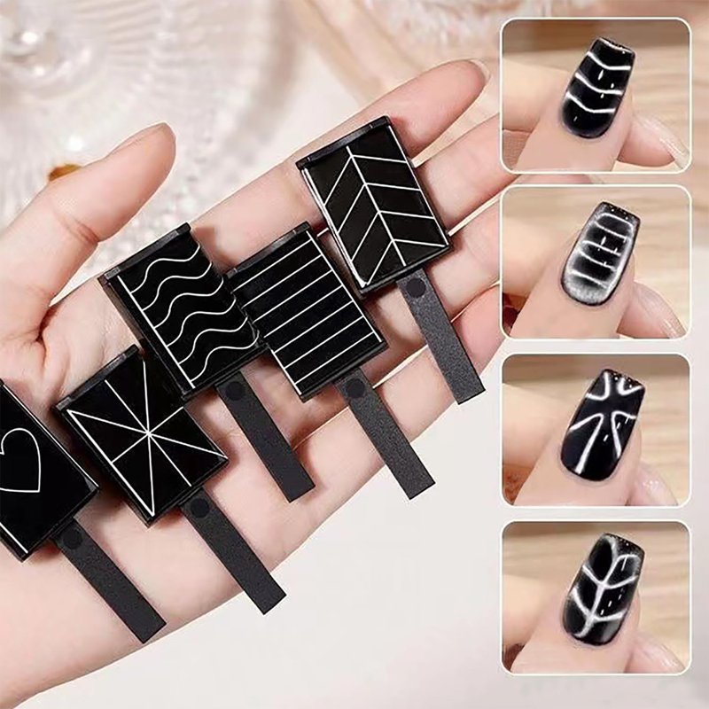 Cat Eye Nail Magnet Pens - 16Pcs Gradient Design Tools for Magnetic Nail Art | Perfect for Women’s Nails