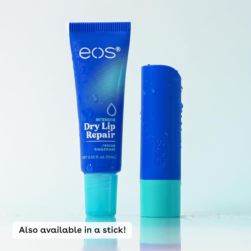 eos The Hero Lip Repair - Extra Dry Lip Treatment with 24HR Moisture & Natural Strawberry Extract | 0.35 fl oz, 2-Pack