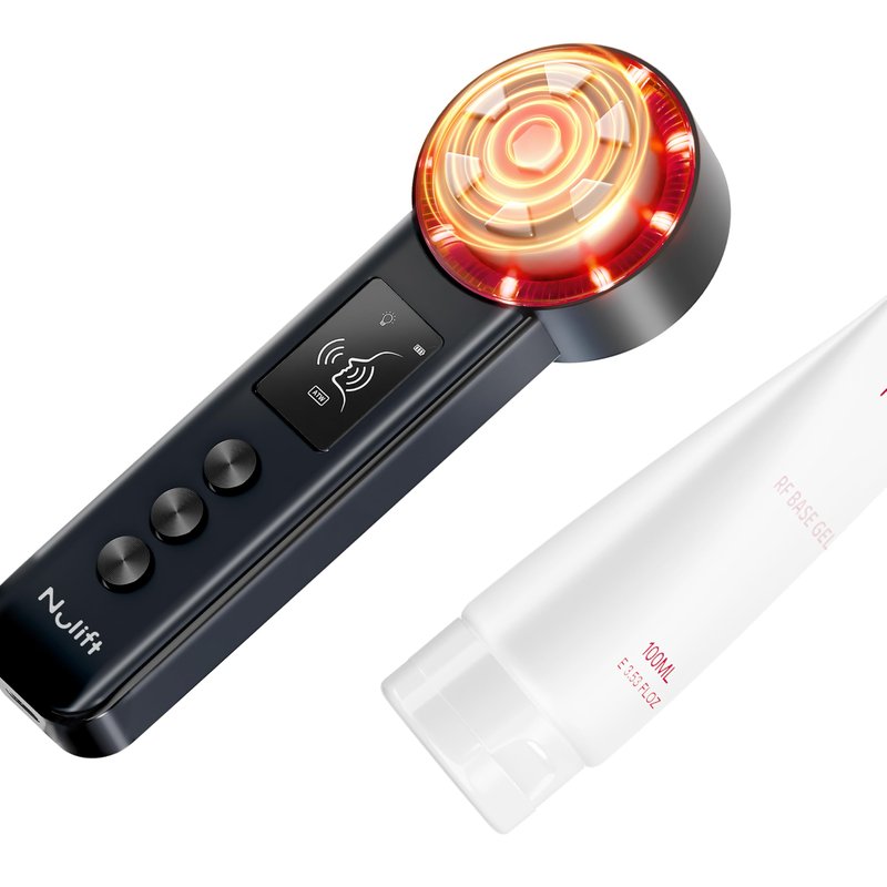 Radio-Frequency Skin Tightening Device | 6 in 1 Home-RF Face Beauty Device | Professional Facial Skin Tightening | Lifting | Wrinkle Reducing | Anti Aging | Depuff | Increase Absorption(with Gel)