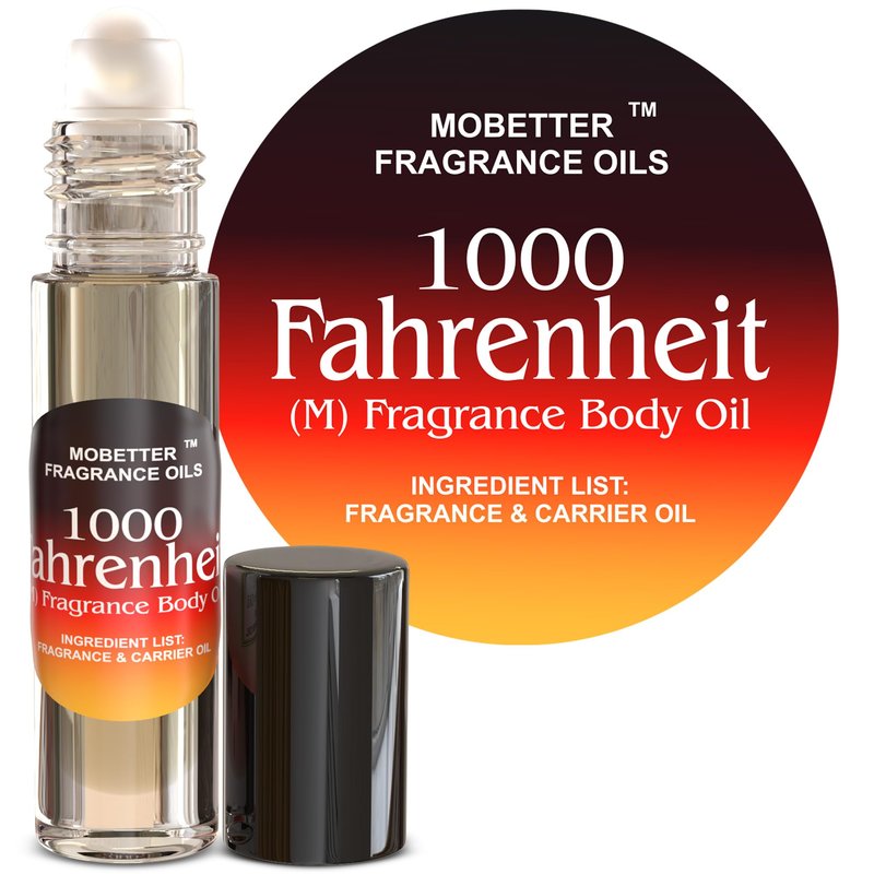 MOBETTER FRAGRANCE OILS 1000 Fahrenheit Men Fragrance Body Oil
