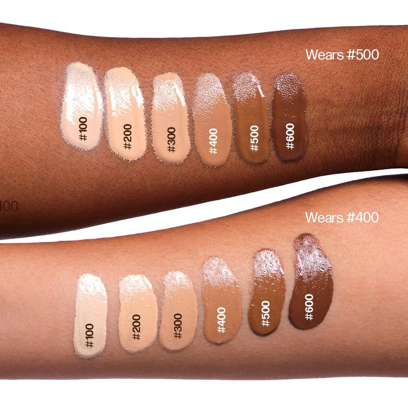 Hydrating Foundation for Natural Glow - Tan Neutral Shade #400 | Flawless Finish